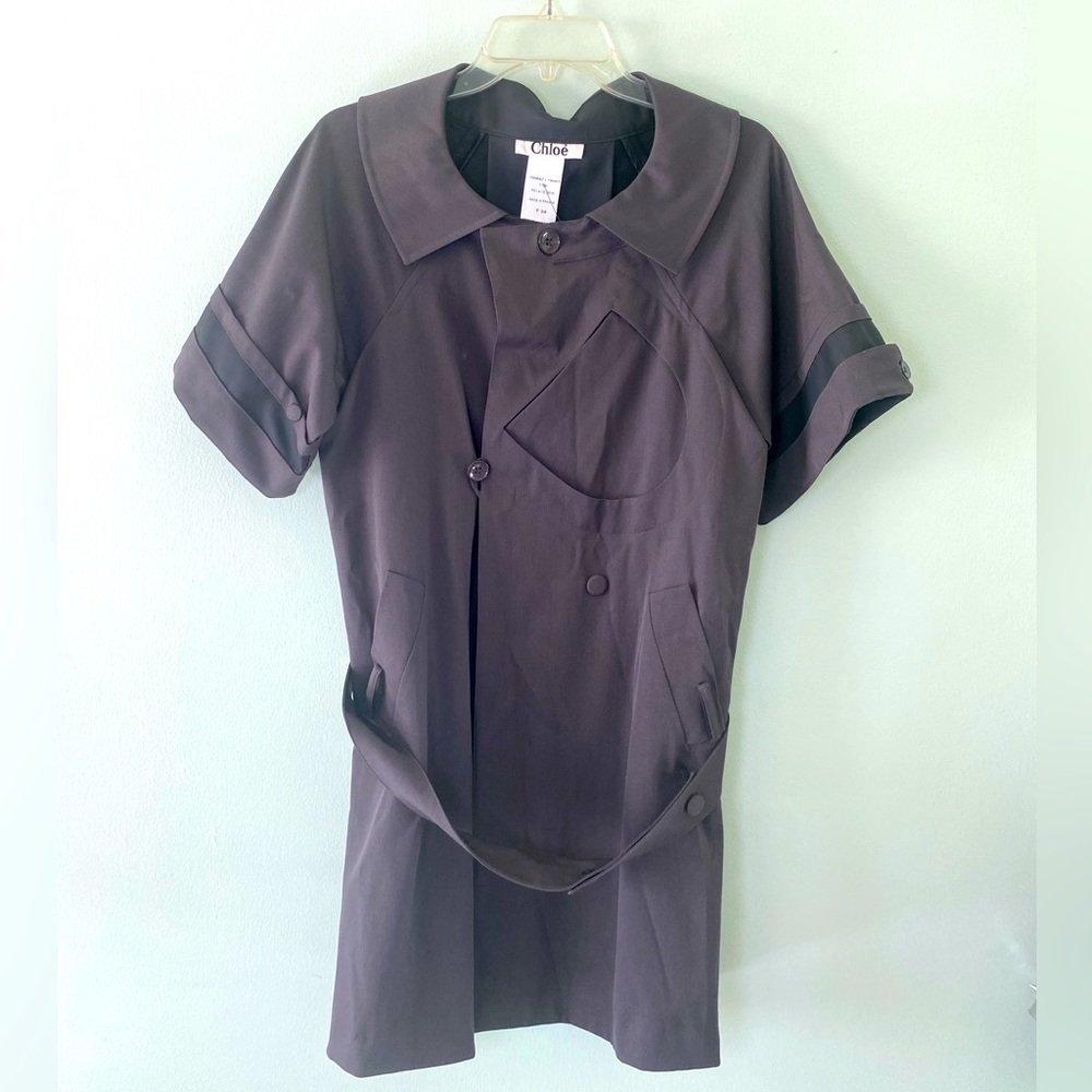 CHLOE short sleeve overcoat